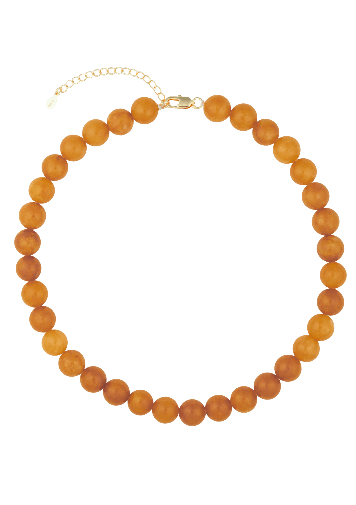 CANDY CORAL AMBER M NECKLACE ORANGE