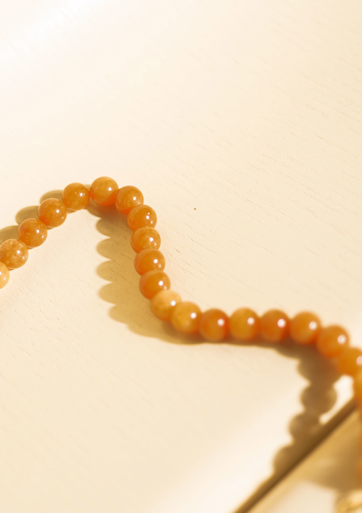 CANDY CORAL AMBER M NECKLACE ORANGE