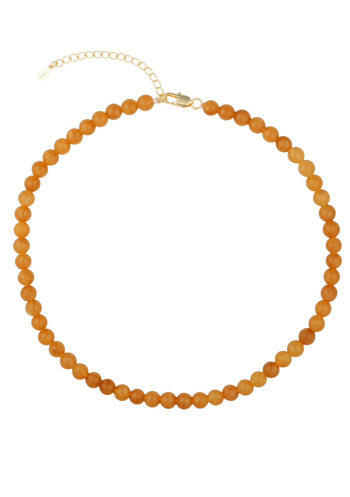 CANDY CORAL AMBER S NECKLACE WARM ORANGE FORGYLDT