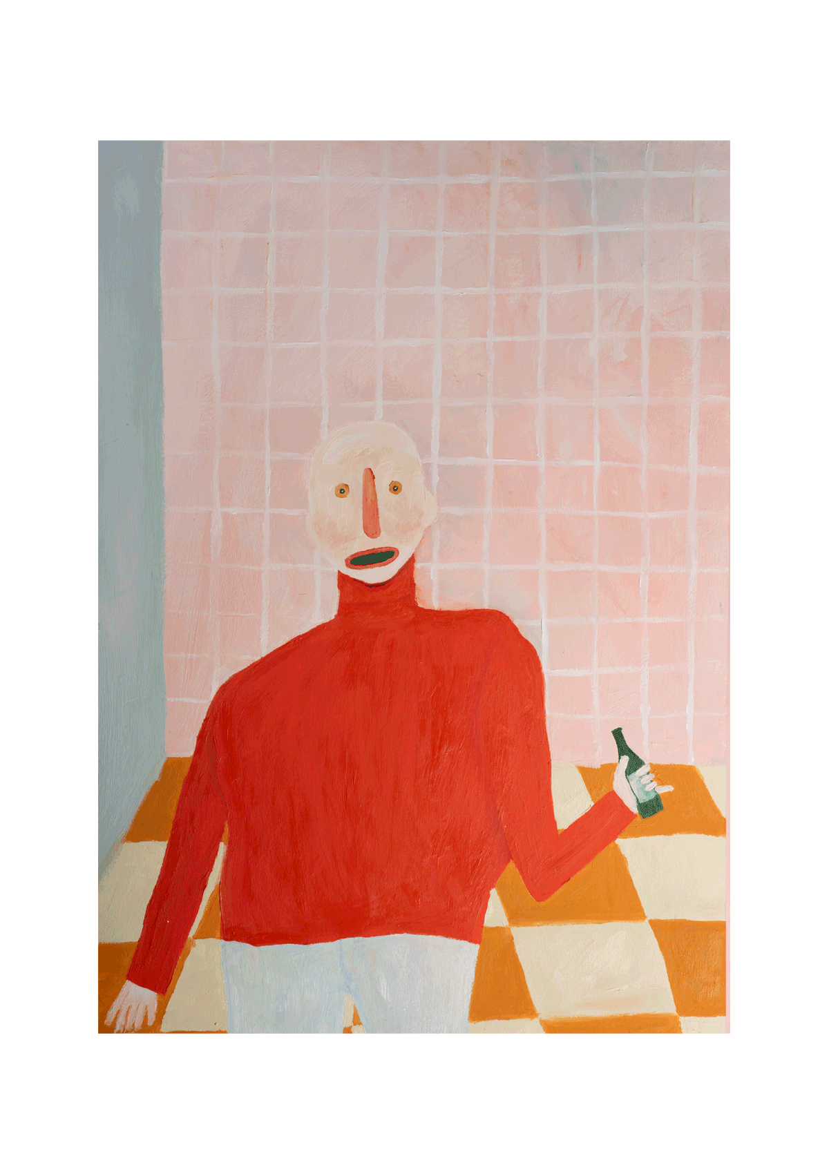 No. 11/30 - AWKWARD TOAST, OIL ON PAPER