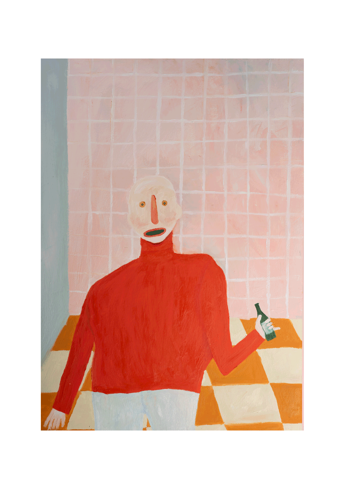 AWKWARD TOAST KUNSTPRINT