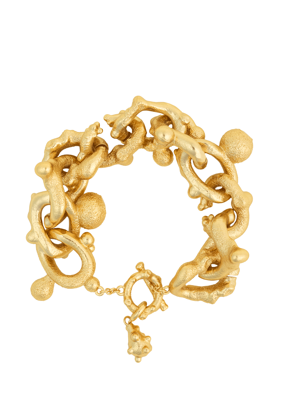 BONE ARMBÅND FORGYLDT