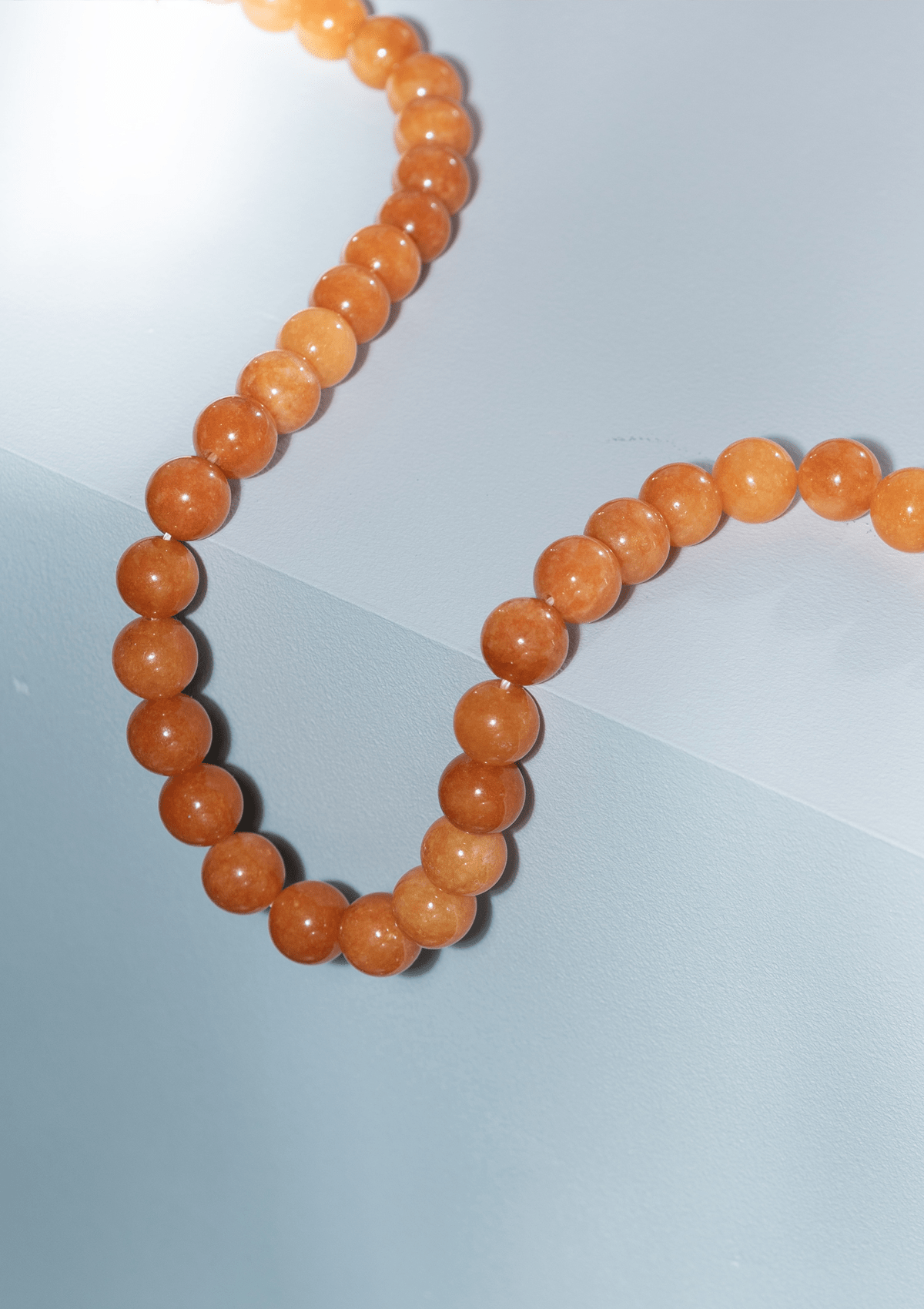 CANDY CORAL AMBER M NECKLACE ORANGE