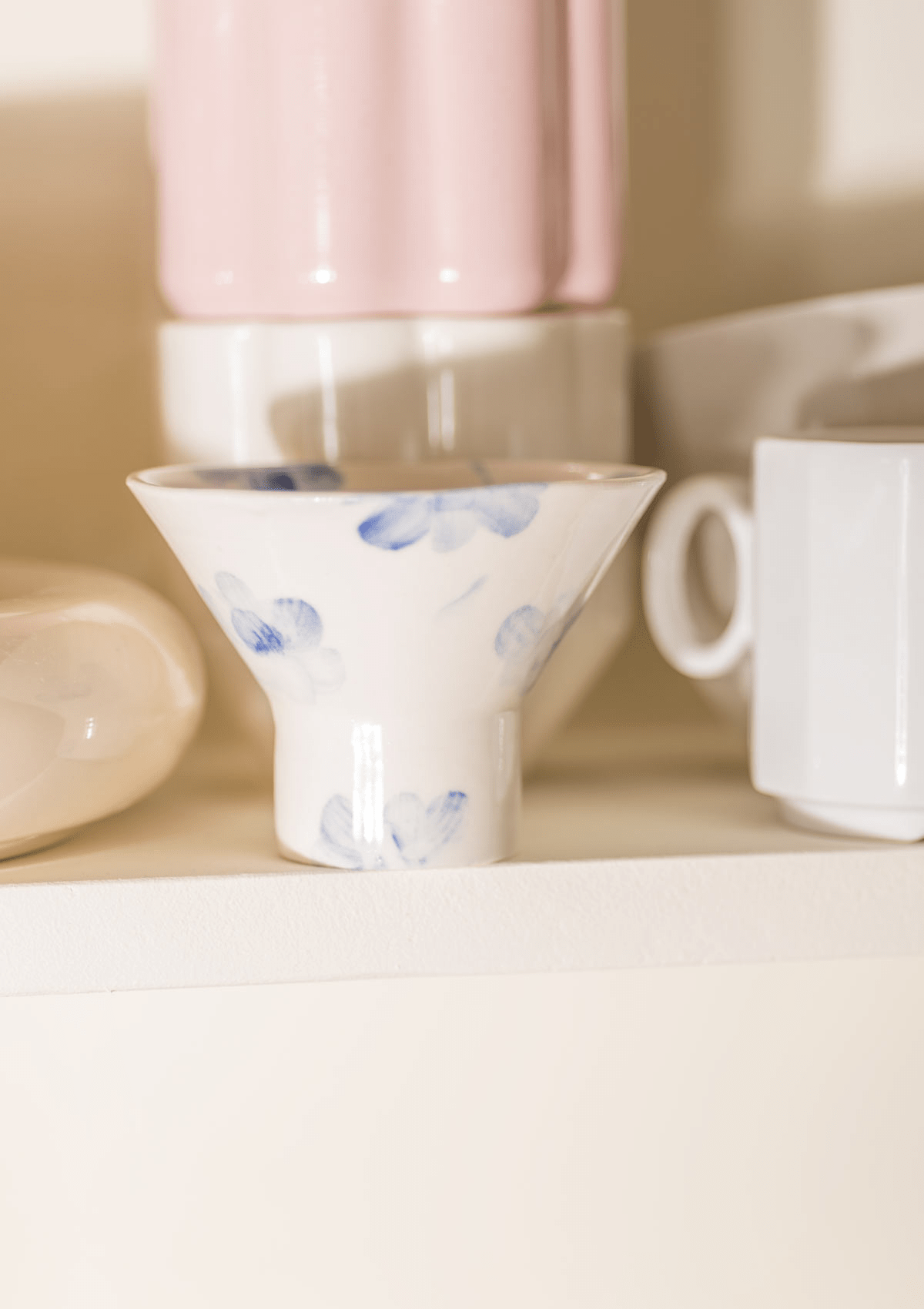 ESPRRESSO CUP NO.1 FLORAL GARDEN MIDNIGHT BLUE