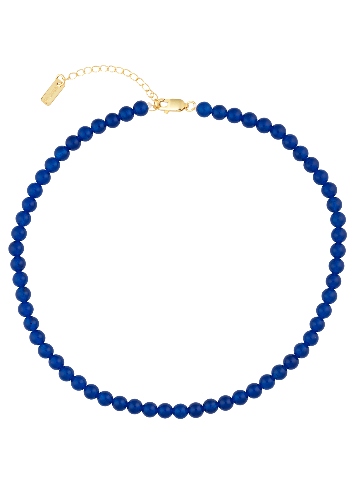 CANDY CORAL MIDNIGHT S HALSKÆDE DARK BLUE FORGYLDT