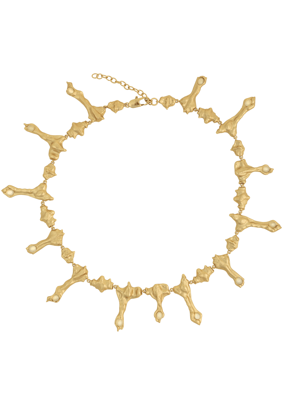 TIDAL RELIC NECKLACE GILDED FORGYLDT