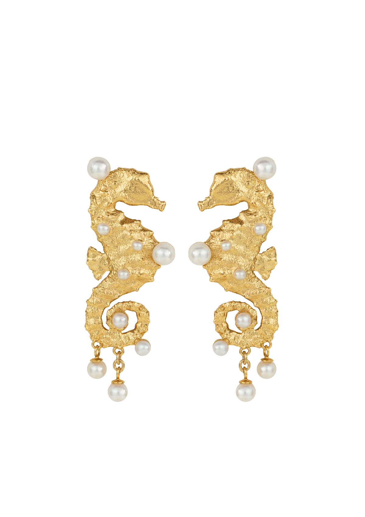 TIDE RIDER EARRINGS GILDED FORGYLDT