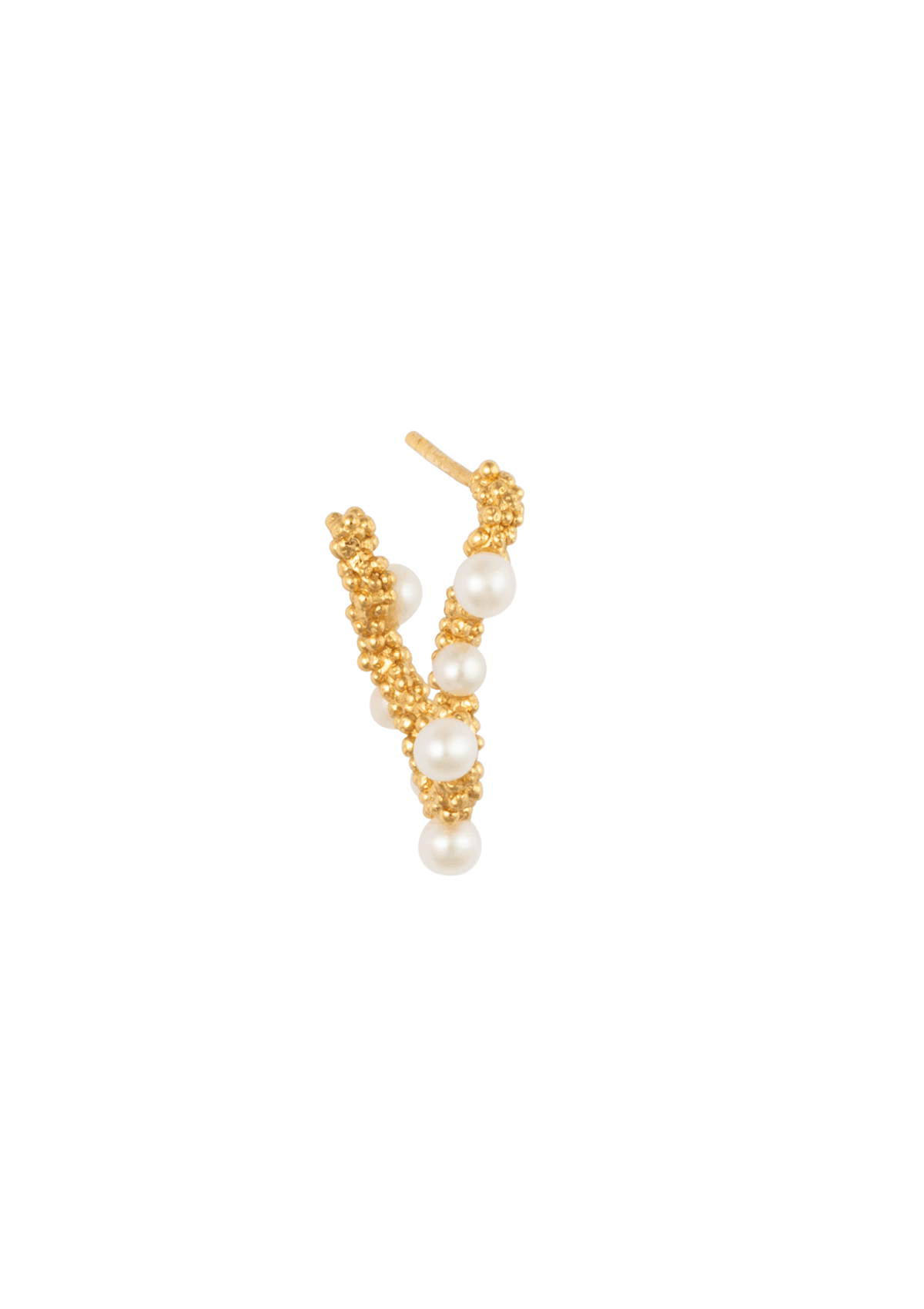 VENUS IMPOSTER ØRERING SINGLE FORGYLDT