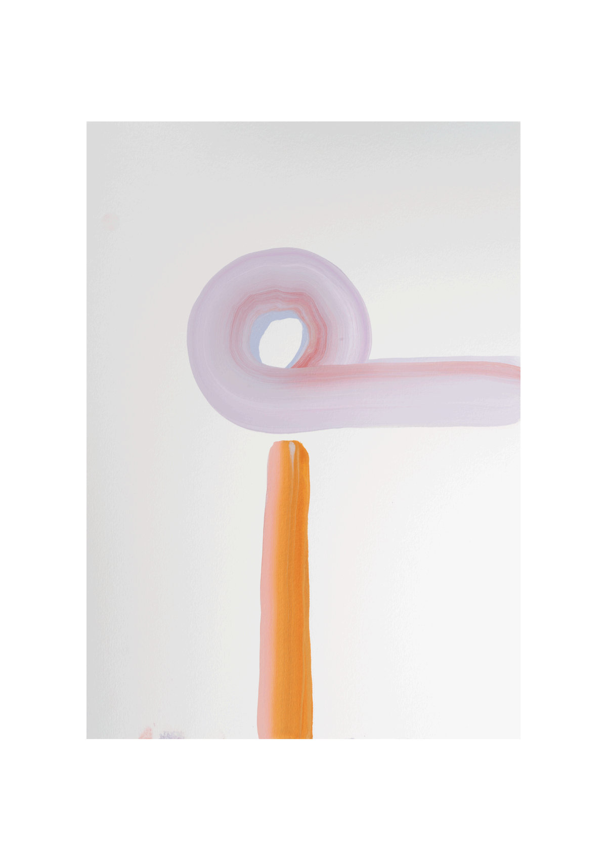 No. 12/30 - SYMPHONIC, OIL ON PAPER