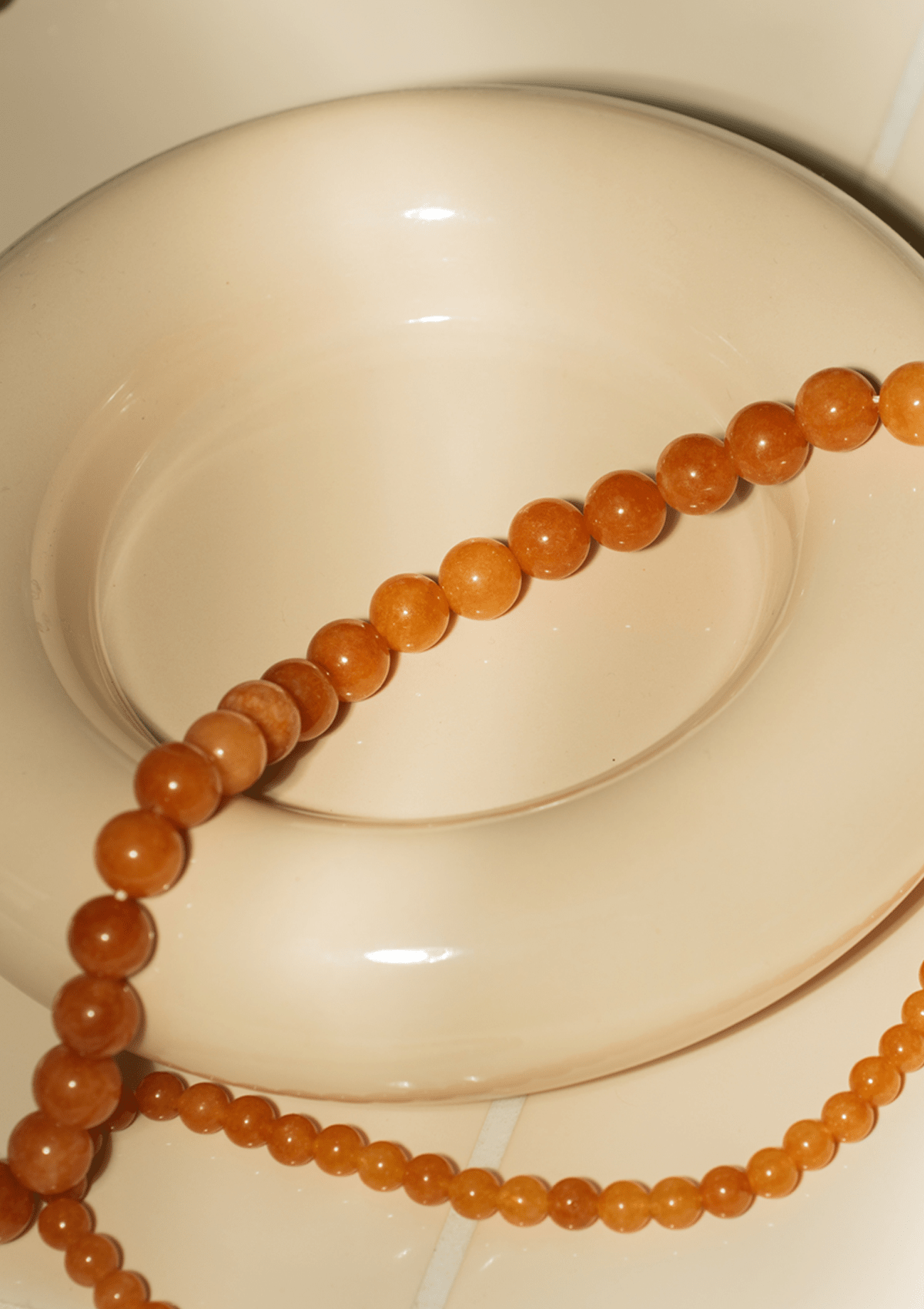 CANDY CORAL AMBER M NECKLACE ORANGE