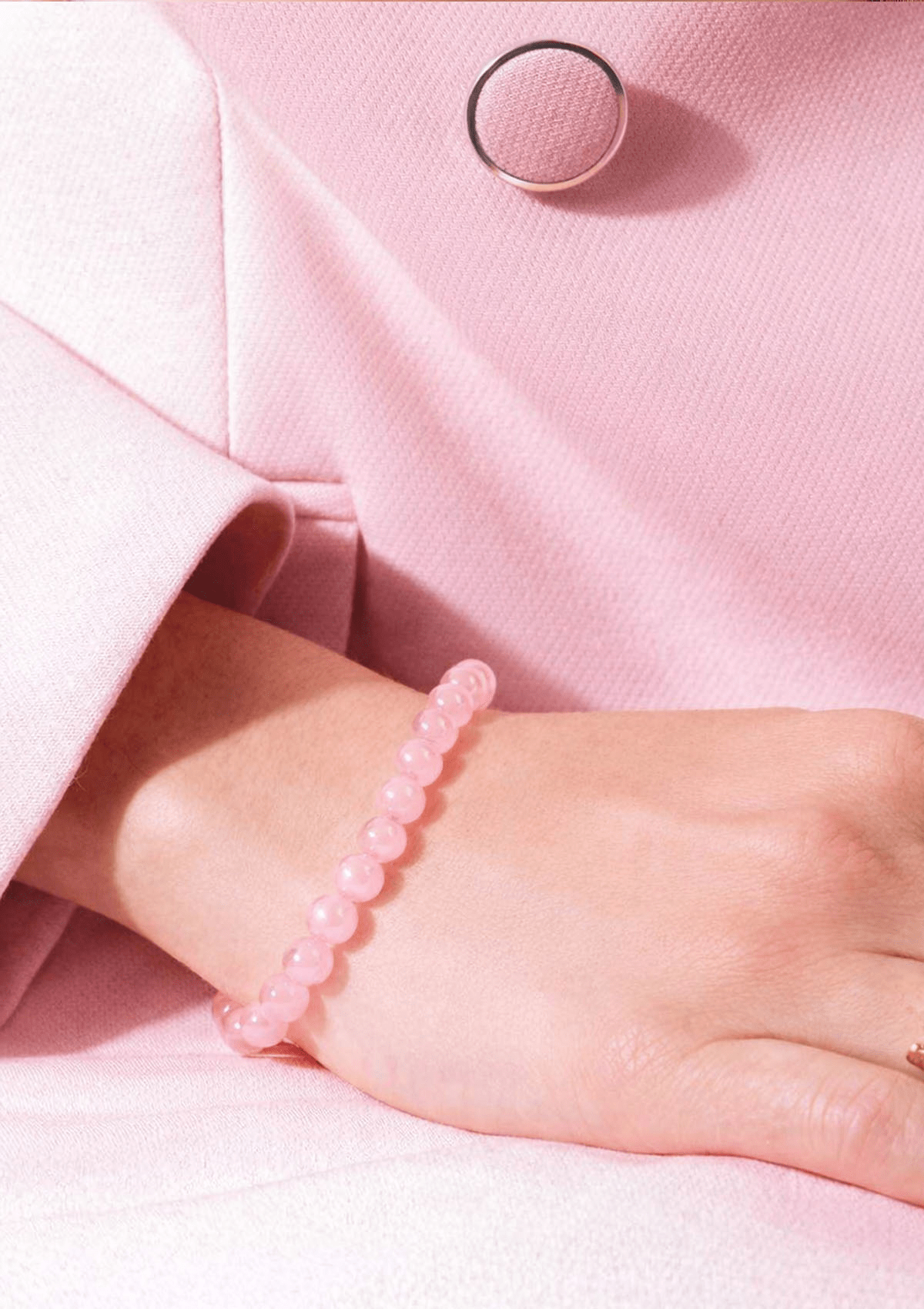 CANDY CORAL BLOSSOM S ARMBÅND LYSERØD