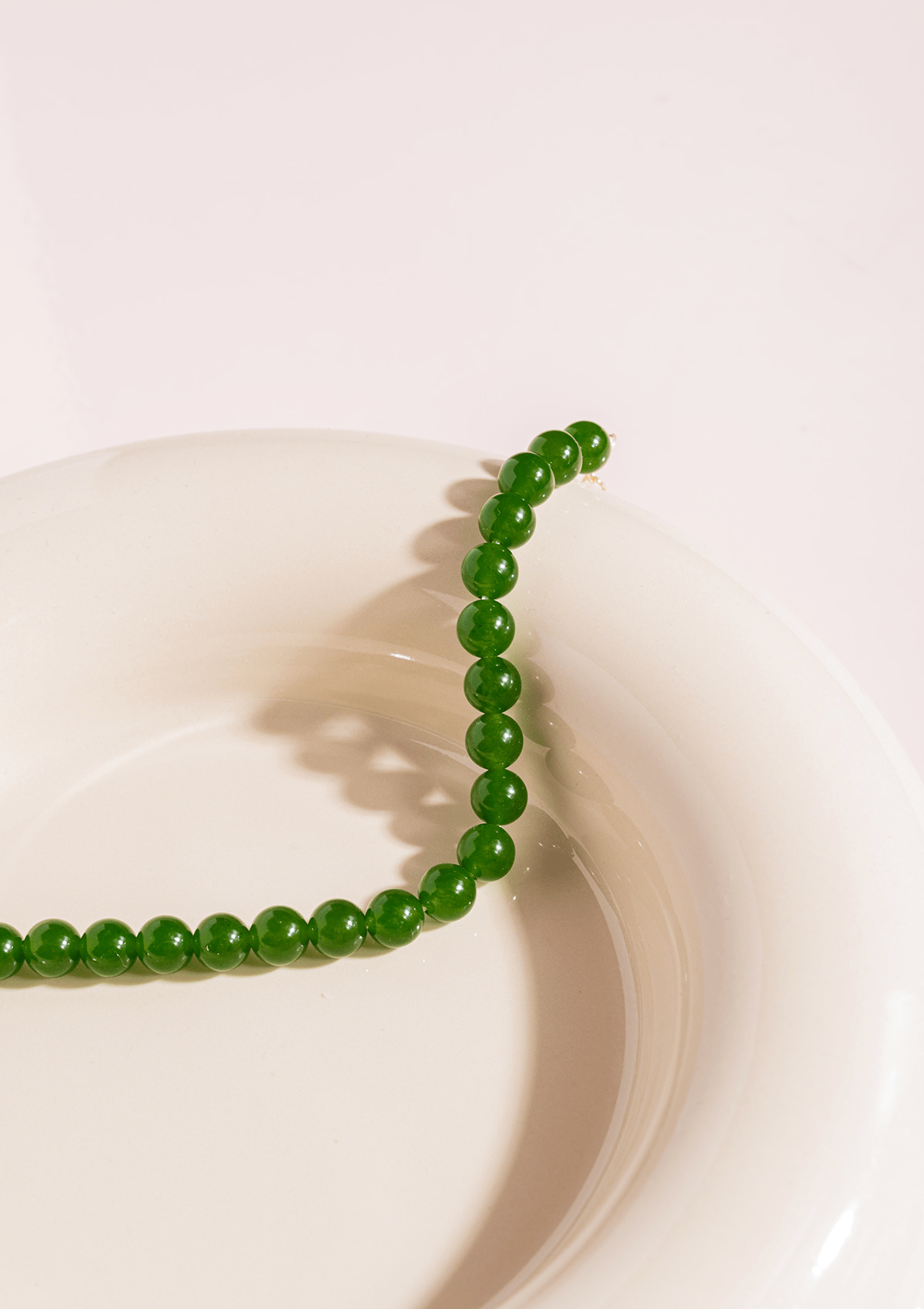 CANDY CORAL LUCID GREEN S BRACELET MØRK GRØN FORGYLDT