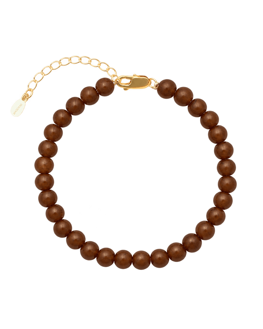 CANDY CORAL HAZEL S BRACELET DARK BROWN FORGYLDT