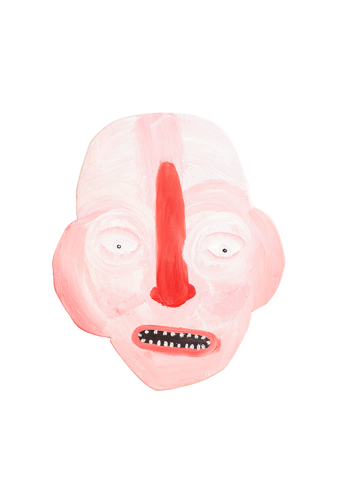 No. 08/30 - SOFT PANIC, OIL ON WOOD