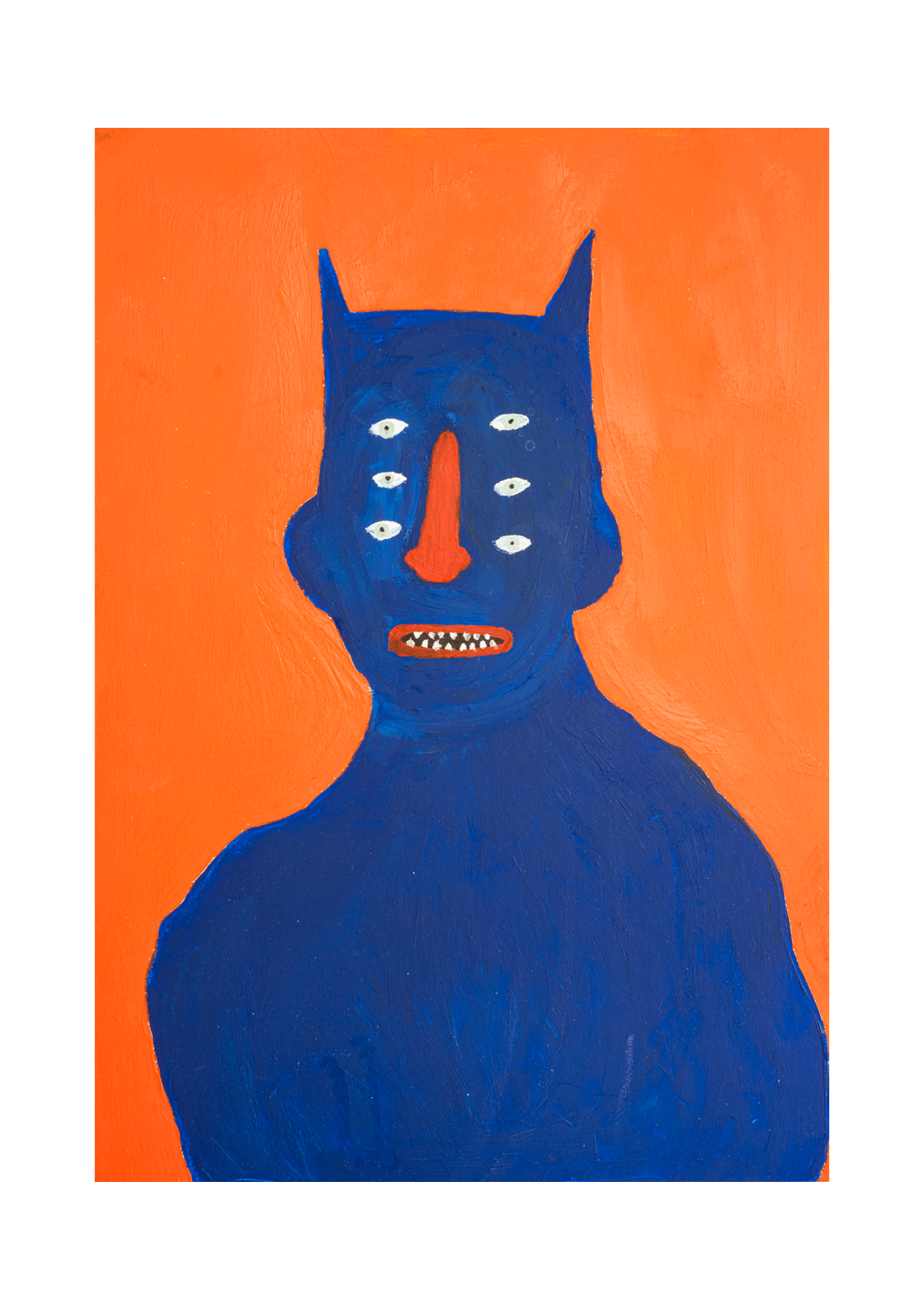 No.03/30 - VISION COLLISION ORIGINAL OIL ON PAPER