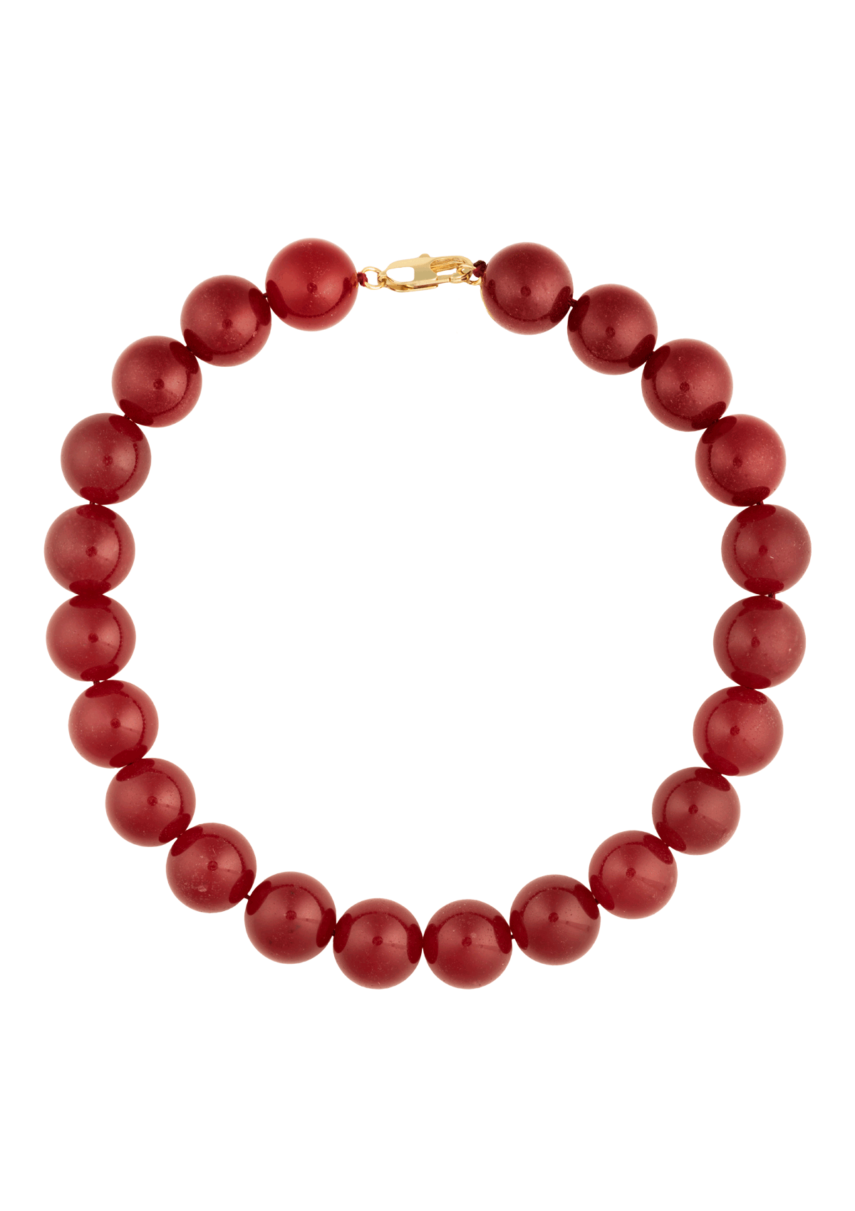 ARCADE FORTUNE CHOKER HALSKÆDE BURGUNDY