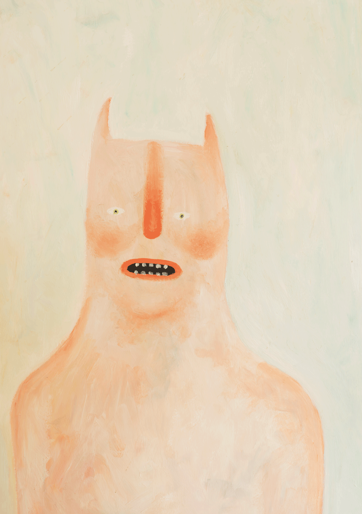 No. 22/30 - BEAST OIL ON PAPER