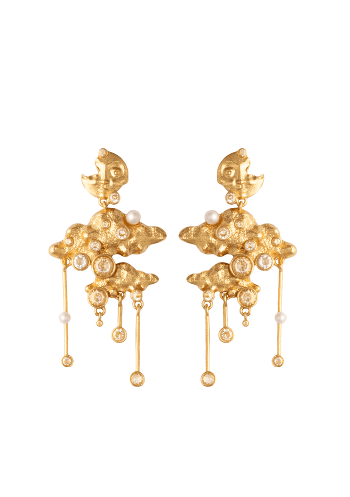 Cosmic Cascade Earring